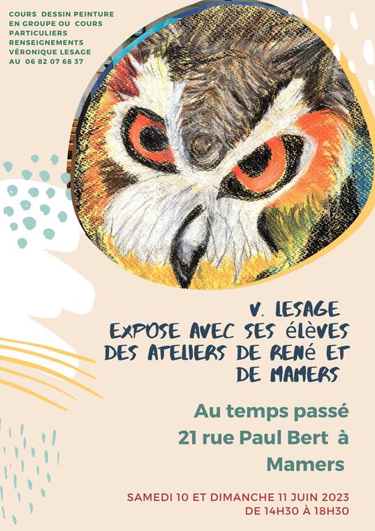Exposition V Lesage et élèves