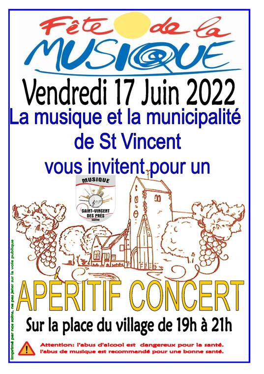 Fête de la musique saint vincent des prés