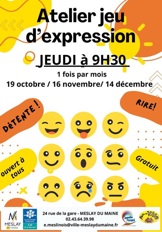 atelier jeu expression meslay