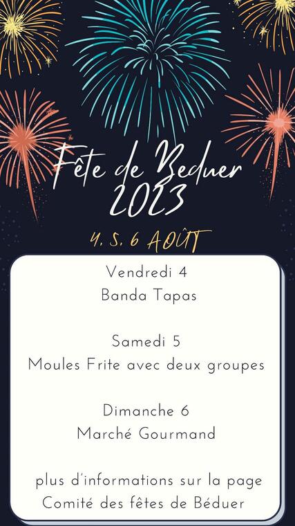 béduer fête