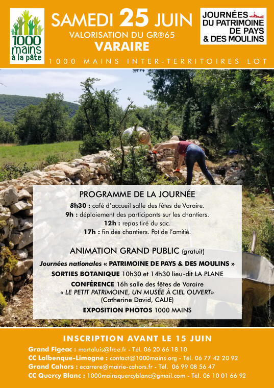 Affiche 1000 mains JPPM