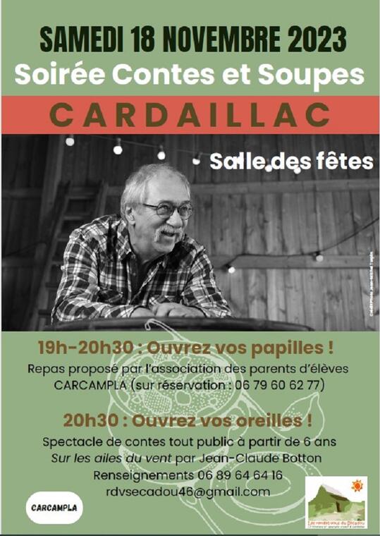 Affiche Soirée contes et soupes