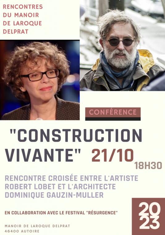 rencontre "Construction Vivante" : des rivages du Nil au Quercy