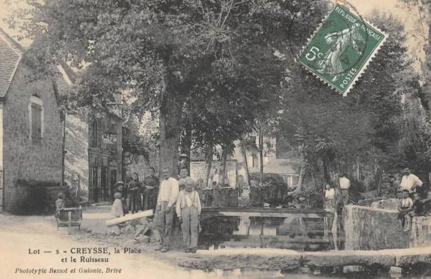 Photo ancienne creysse