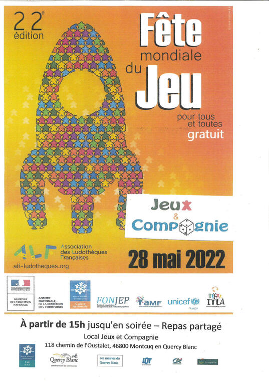 Fête du jeu - 28 mai MTQ
