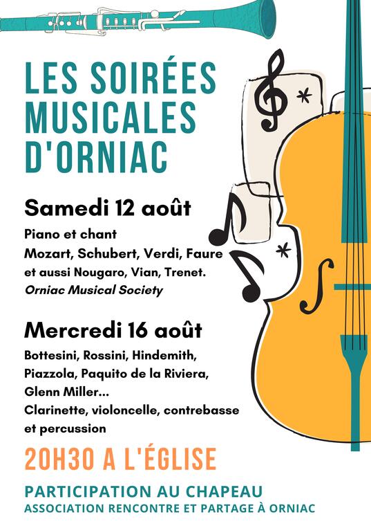Les soirées musicales d'Orniac