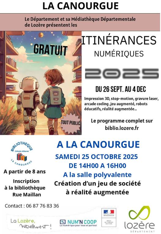 ITINERANCE NUMERIQUE LA CANOURGUE