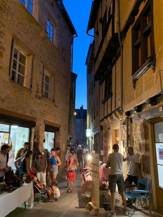 Marché nocturne de La Canourgue