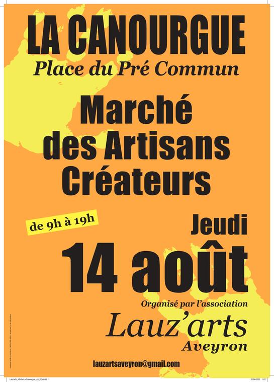 Marché des artisans créateurs