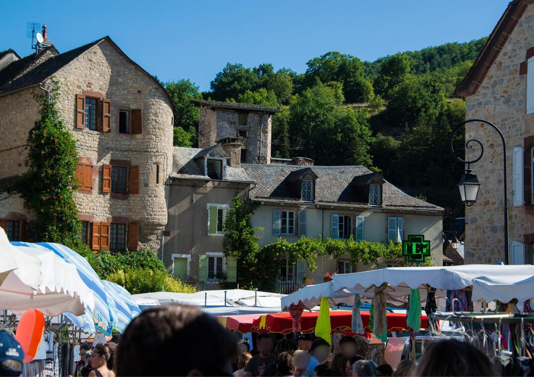 Marché de La Canourgue