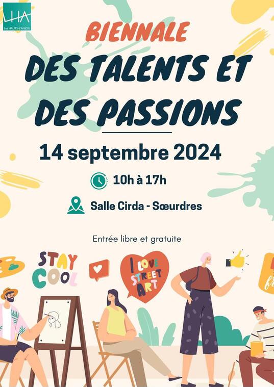 Biennale des talents et des passions les Hauts-d'Anjou