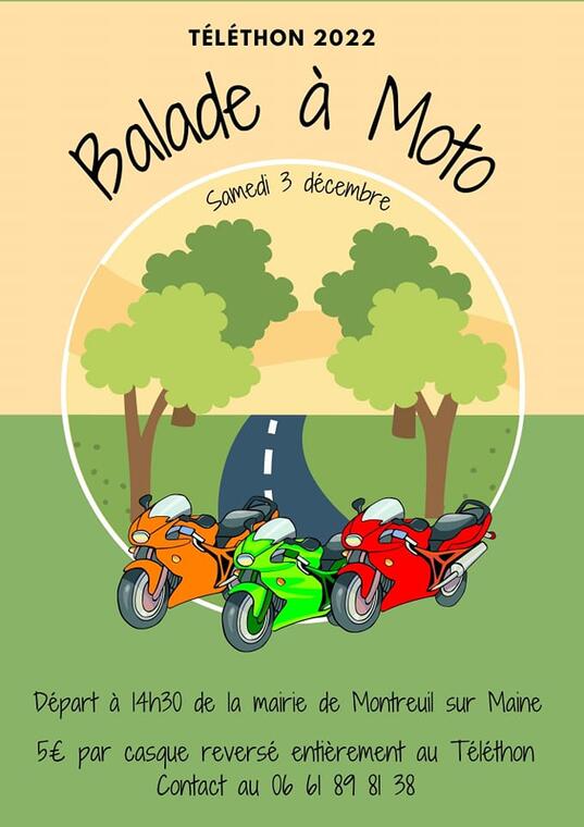 Balade à moto
