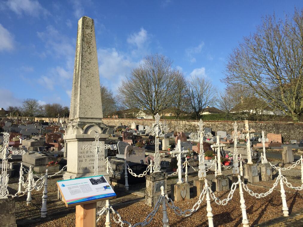 Cimetière de Mamers carré des inondés