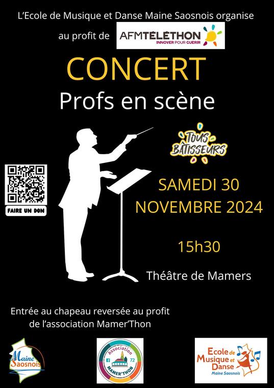 Concert Prof en scène