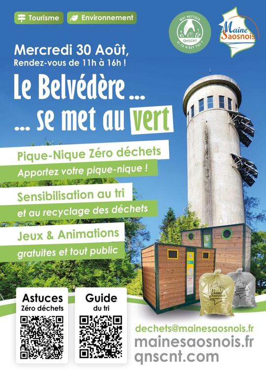 Le Belvédère se met au vert