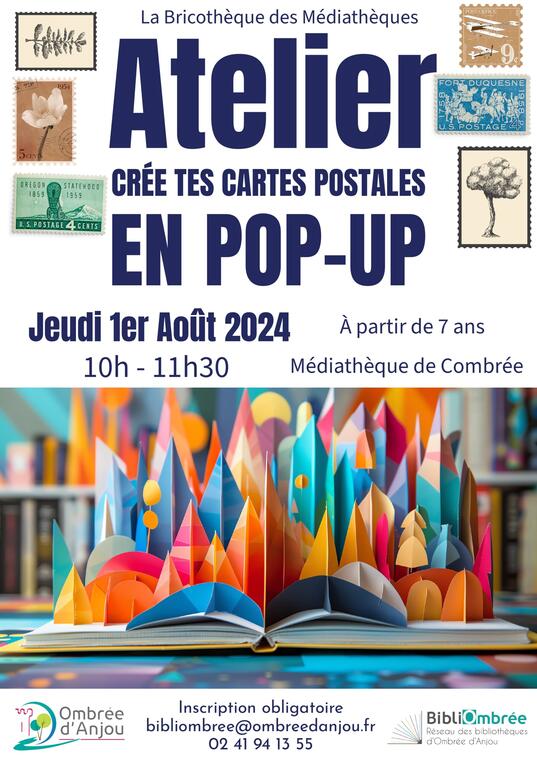 Atelier carte pop-up