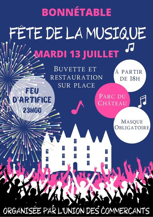 festivités du 14 juillet Bonnétable