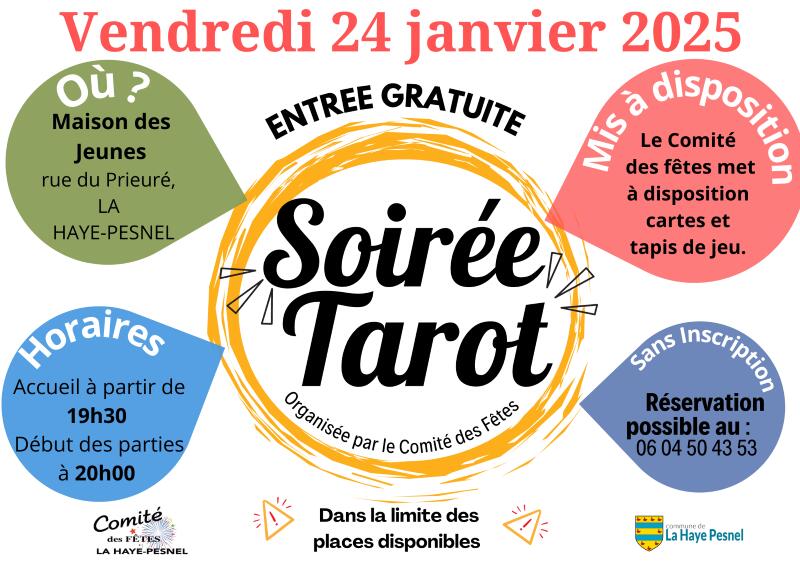 2025 01 24 - soirée tarot