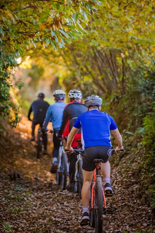 VTT à Saint-Pois