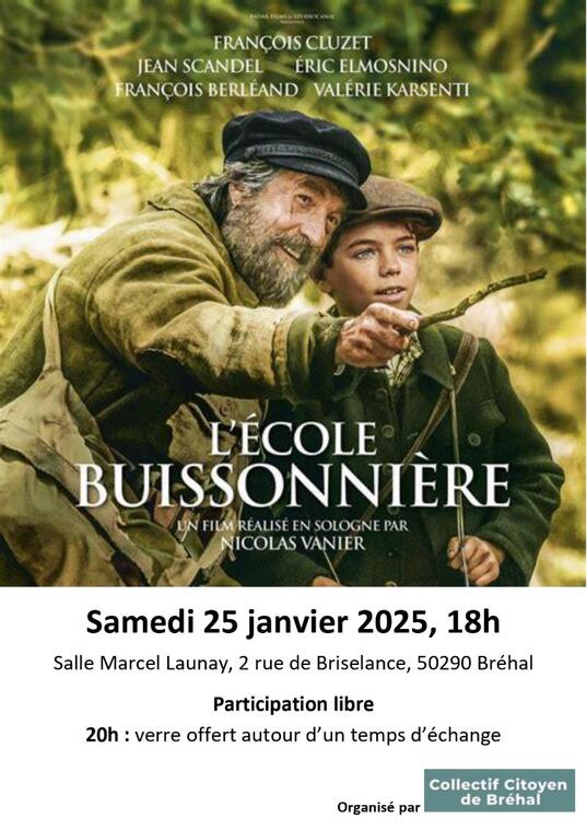 Affiche projection ciné 2025