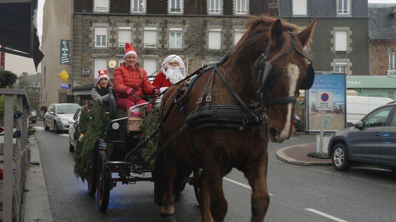 Caleche du Père Noël