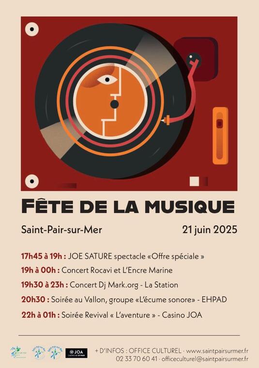 Fête de la musique Saint-Pair-sur-mer 2025