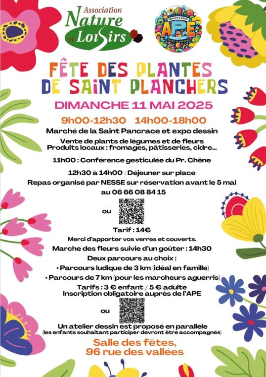 Fête des plantes Saint Planchers 2025