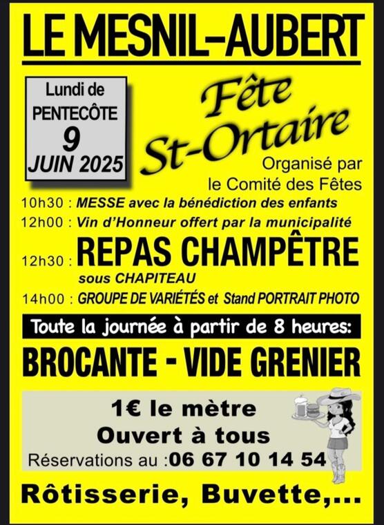 Fête Saint Ortaire 2025