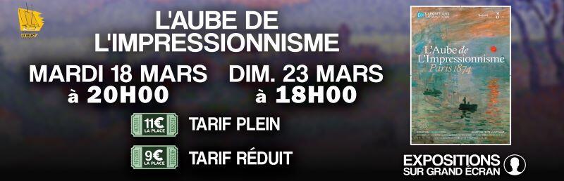 l'aube de l'impressionnisme 2025