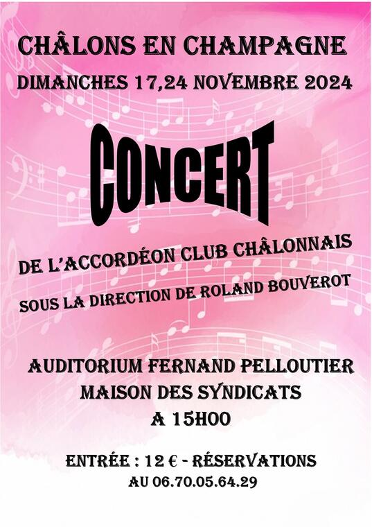 CONCERT STE CECILE