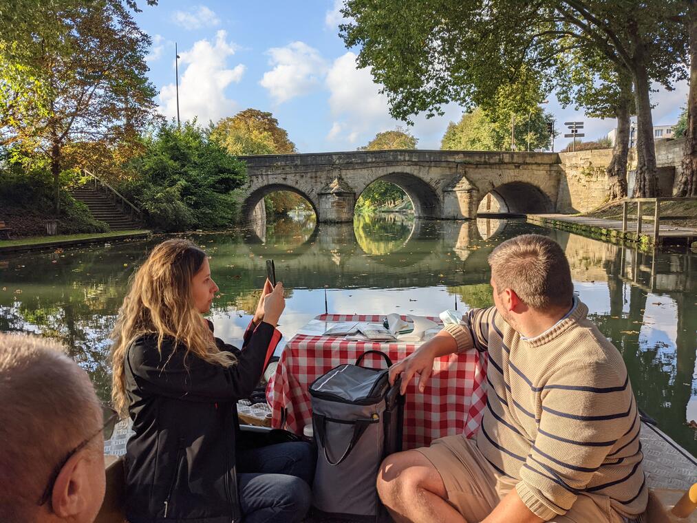 Dégustation au fil de l'eau