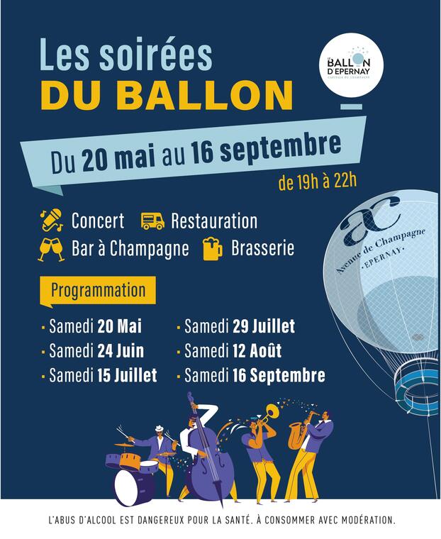 Dates soirées du Ballon