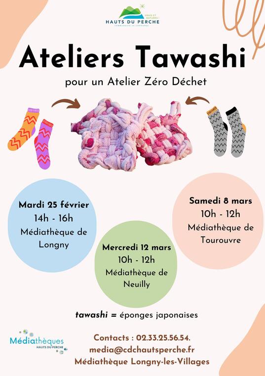 Affiche atelier tawashi