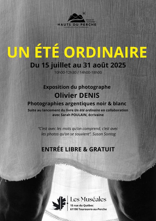 Affiche "un été ordinaire" expo - 1