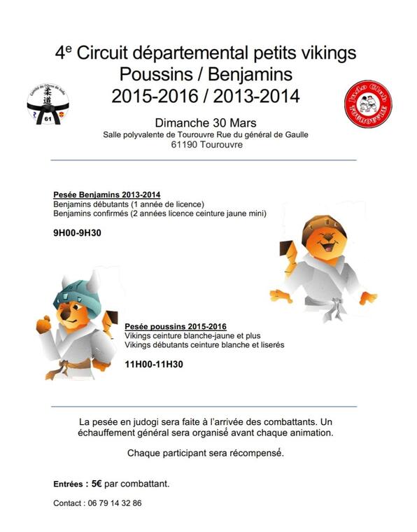 Tournoi Judo Tourouvre