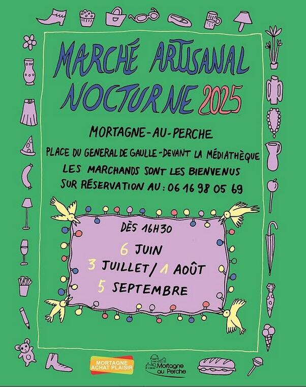 marchés nocturnes été Mortagne