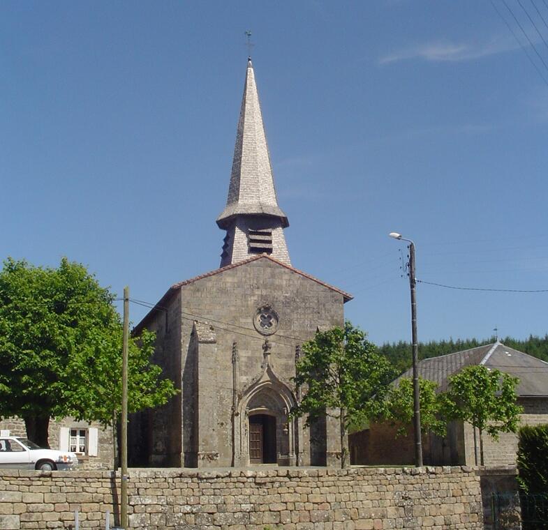 Eglise de l'Assomption de la Vierge à Soubrebost©OT Bourganeuf_1