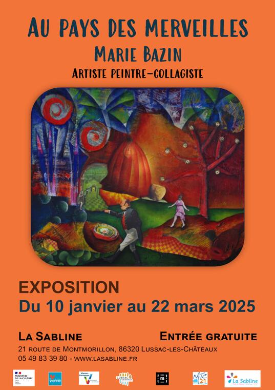 2024 11 27 proposition affiche expo Marie Bazin