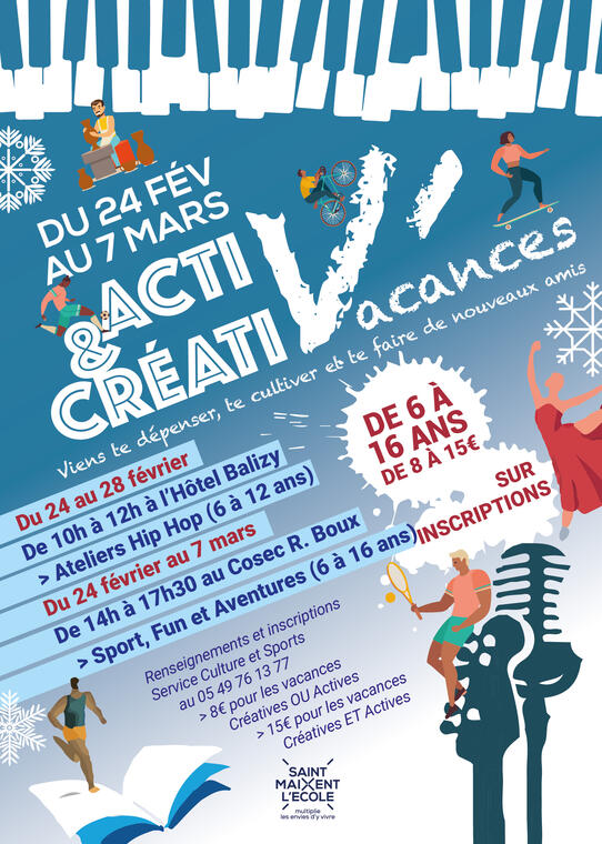 ACTICV & CREATIV VACANCES 2024