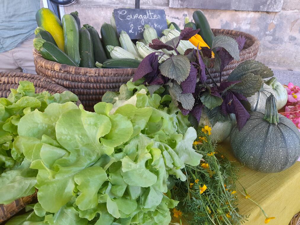 AUZANCES_Marché_ Ete 2022_Tournée 40 ans France Bleu Creuse_