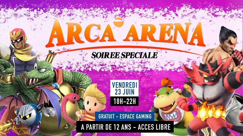 Arca'Arena Horizontale - Soirée Spéciale