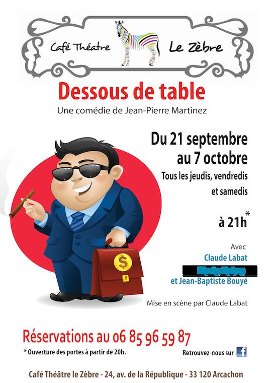 DESSOUS DE TABLE