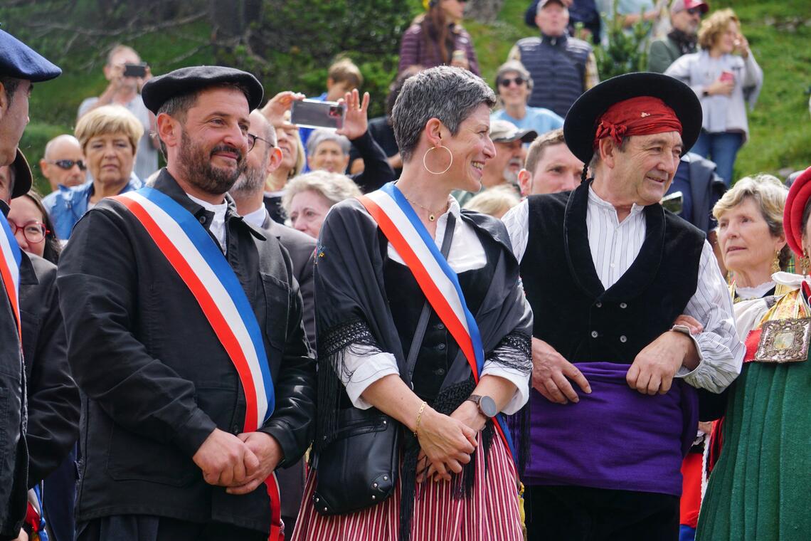 La Junte de Roncal le 13 juillet au Col de la Pierre Saint-Martin