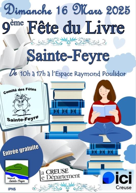 Fête du livre Ste Feyre