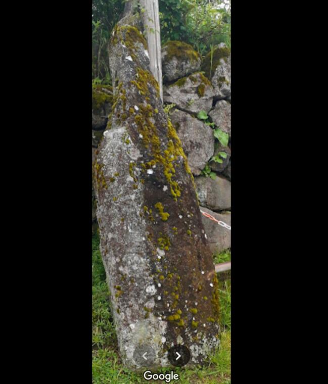 Google Maps Menhir de Plagne St-Médard-la-Rochette