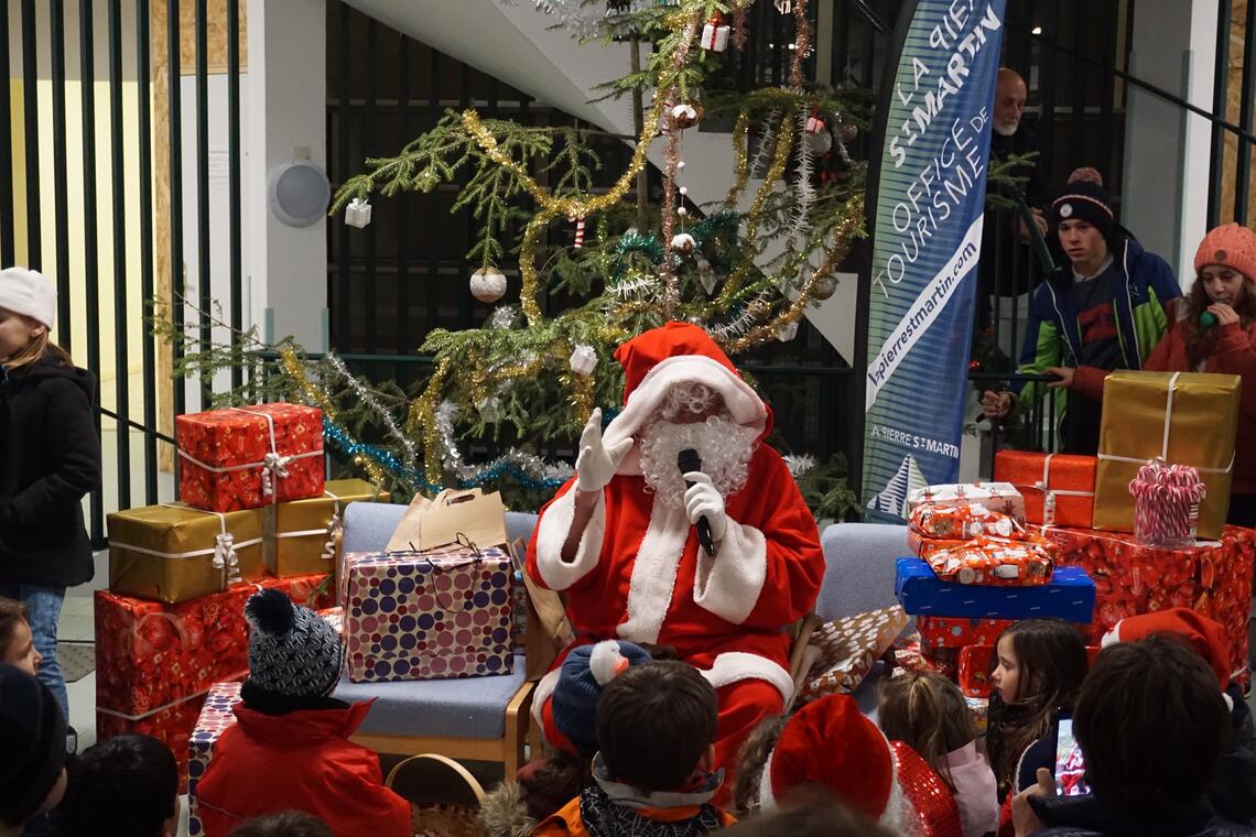 Le Père Noël à La Pierre Saint-Martin