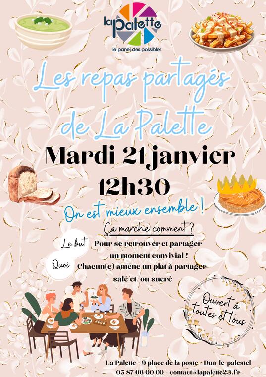 Repas partagés 2 - 10