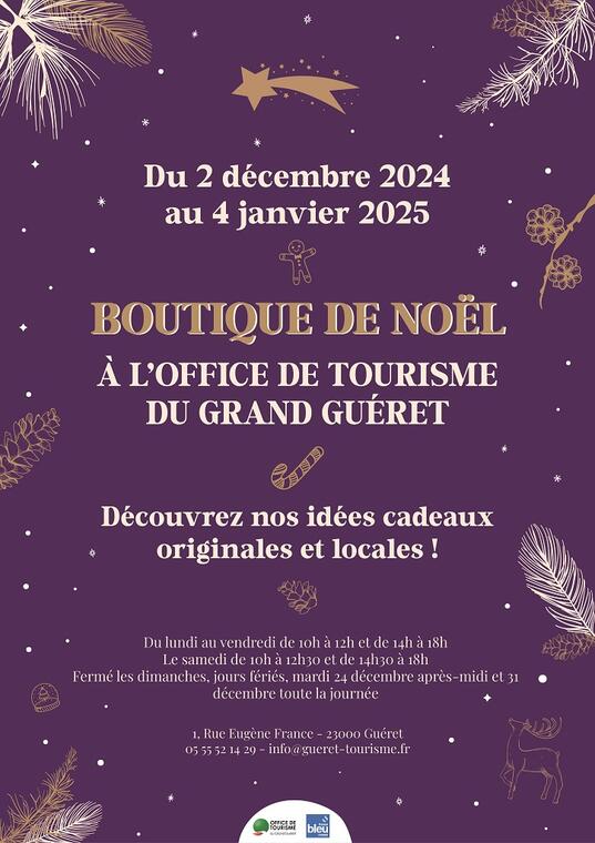 BOUTIQUE DE NOËL 2024