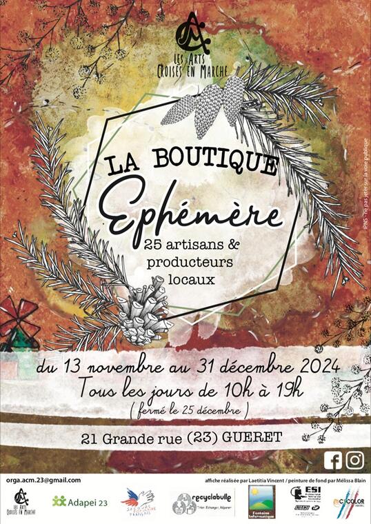 Boutique Ephémère 2024