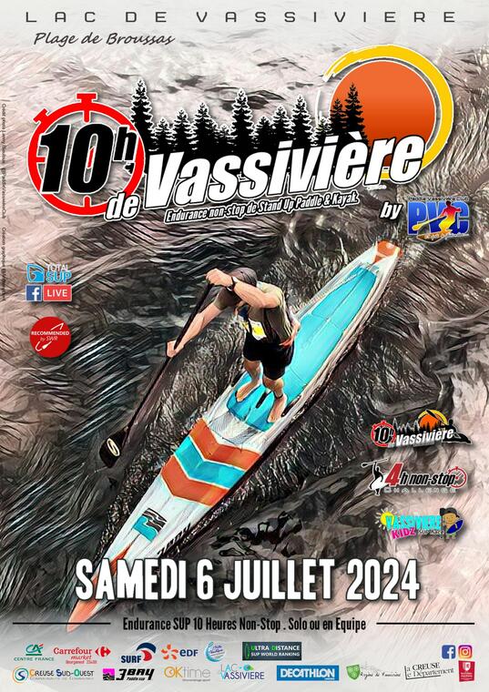 affiche 10h paddle 2024